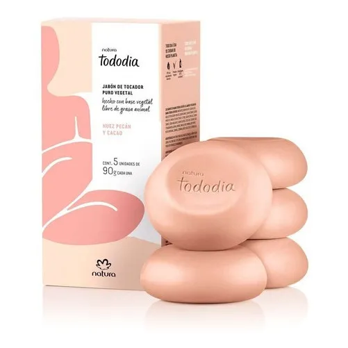 Jabones Tododia 5 Unid. Natura. Consulte Fragancias Disponib