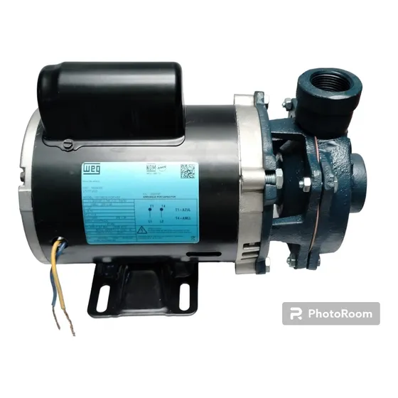 Bomba Centrífuga Para Agua Limpia 1 Hp Weg 1 1/4 X 1 