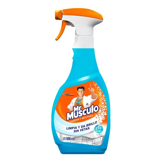 Mr Musculo Limpiador Vidrios Y Multiuso Original 500 Cc