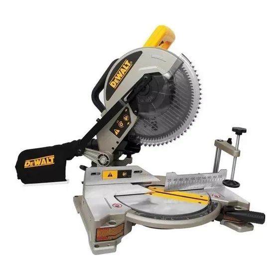 Sierra Ingletadora Dewalt 250mm - 1650w Dw714 K37 Frecuencia 50