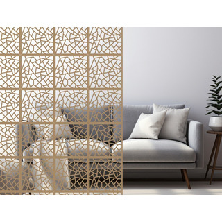 Kit Módulos Divisória 40x40 Cm Mdf Ambientes Placa Kit Módulos Divisória 40x40 Cm Mdf Ambientes Placa