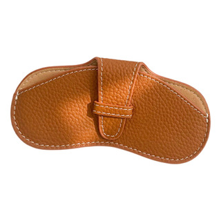 Estuche Blando Para Gafas Cuero Artificial Duradero Marrón Estuche Blando Para Gafas Cuero Artificial Duradero Marrón