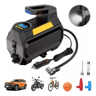 Compresor Inflador De Llantas Con Pantalla Lcd Para Auto Compresor Inflador De Llantas Con Pantalla Lcd Para Auto