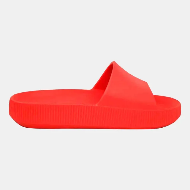 Chinelo Usaflex Slide Feminino Nuvem Poofy Leve Confortável