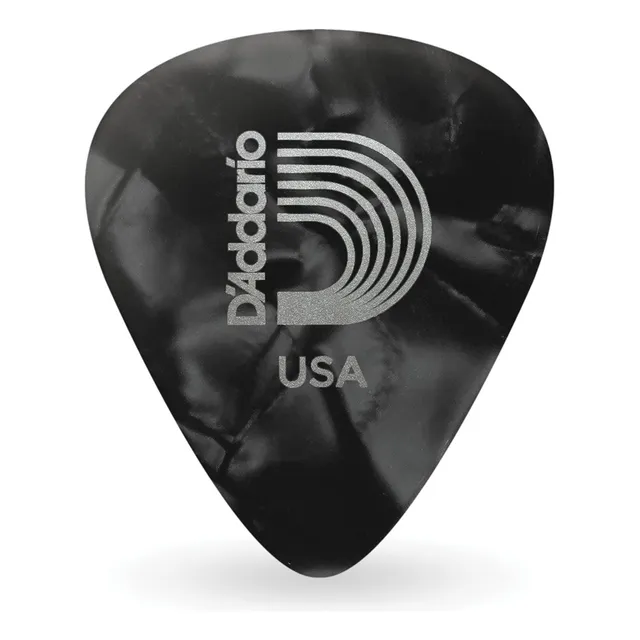 D'addario - Puas Para Guitarra De Celuloide, Accesorios Para