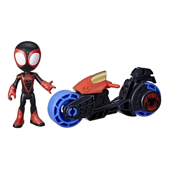 Auto Spiderman Spidey And Friend Miles Morales Marvel Hasbro