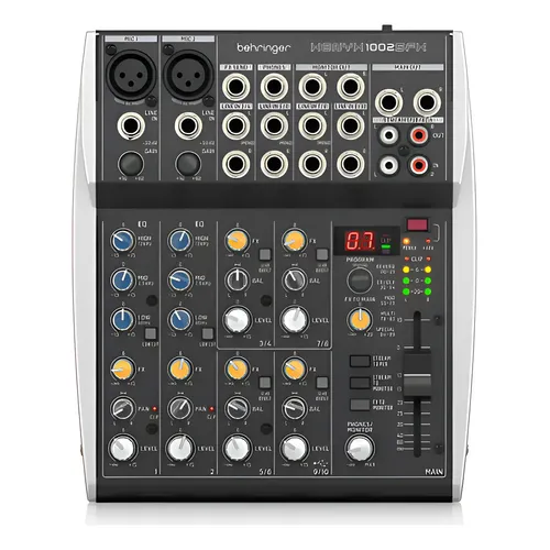 R*i様 新同品❗️Behringer XENYX QX2222USB アナログ Mesa Behringer Qx 2222 Usb Xenyx Analogica C/ Efeitos Bivolt