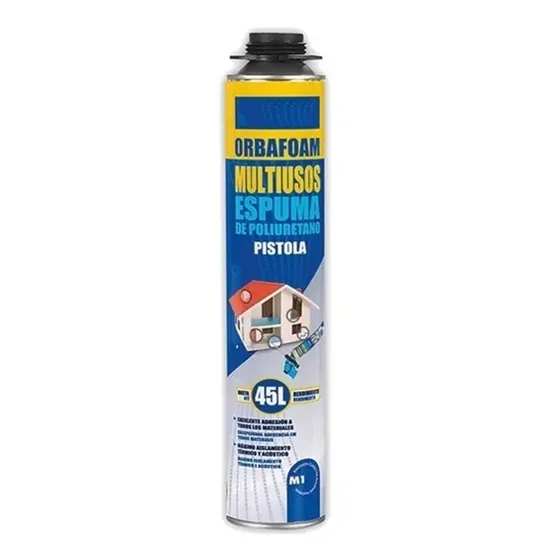 Espuma Poliuretano 750 Ml Para Pistola De Aplicar Fell - Tyt