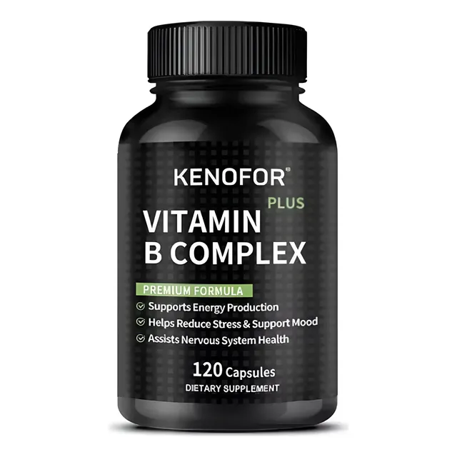 Complejo B Kenofor Plus Cápsulas Premium 120uds.