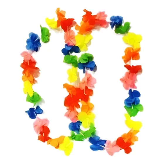 Dada® Collar Hawaiano Fluor X 36 Neón Cotillón Fiesta