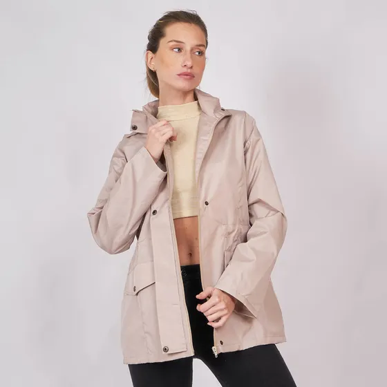Customs Ba Rompeviento Londres Campera Mujer Talles Grandes