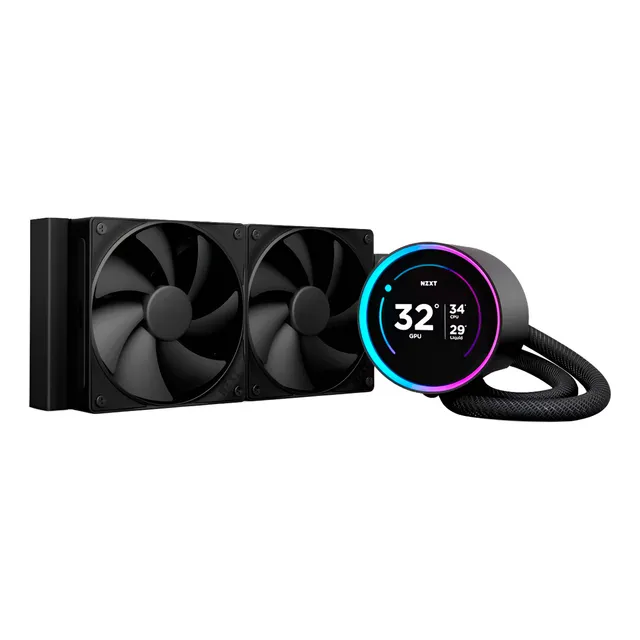 Nzxt Elite 240 V2 Enfriamiento Líquido Cpu 2x 120mm 2000rpm