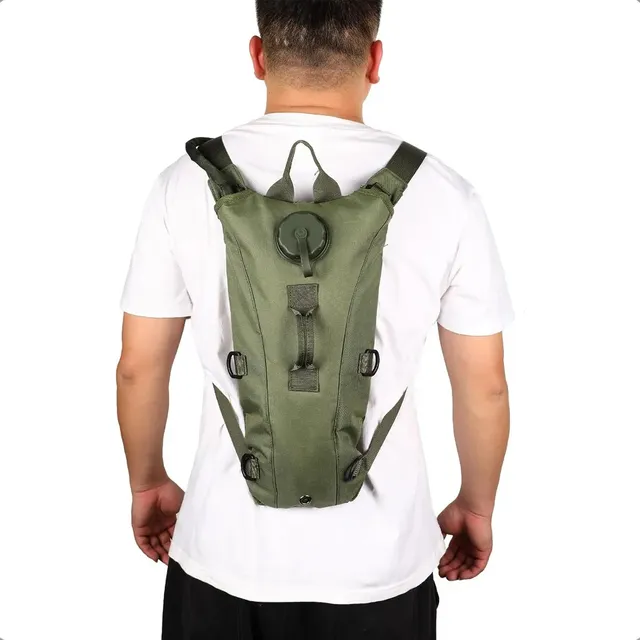 Mochila Hidratante Mochila Para Agua Mochila Camelback 3l Bolsa Agua Trekking Reforzada Hauki Mochilas Hidratacion Tactica Oxford Bolsa Hidratacion Mochila A Prueba De Agua Unisex Verde