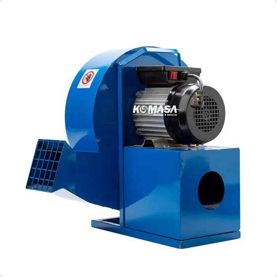Turbina Para Inflables Caudal Aire 2450 M3/hs 1.75 Hp Komasa Color Azul