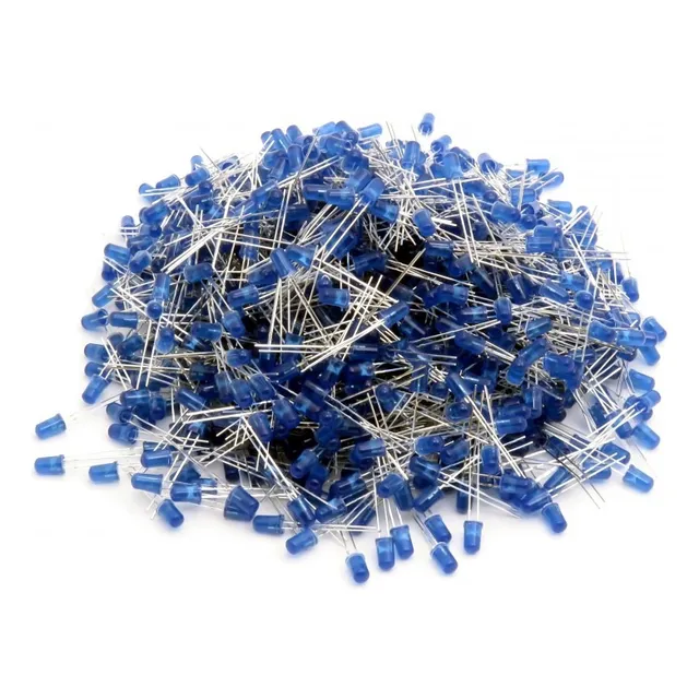 Led De 5mm Difuso Bombillos Led Alto Brillo Bolsa X 100 Pcs
