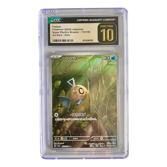 Pokemon Tcg Carta Cgc 10 Feebas