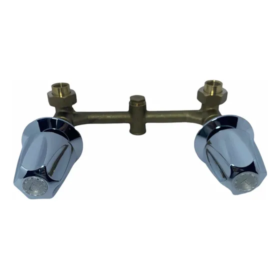 Llave Grupo Doble Para Ducha Griven