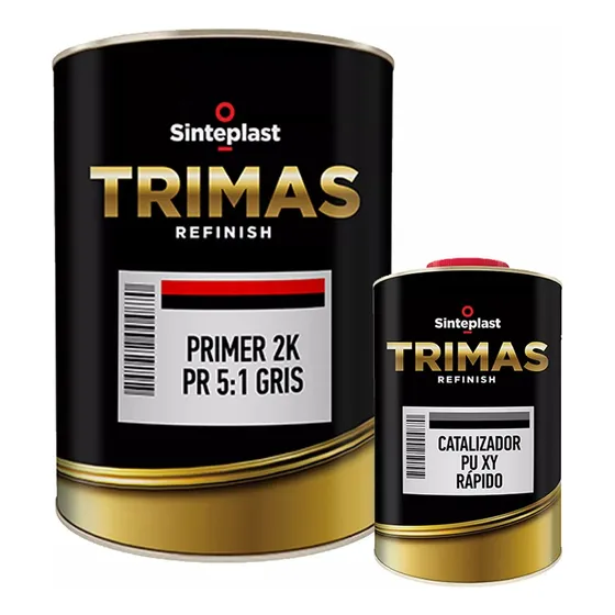 Primer 2k Gris 5:1 0,75l+catalizador 0,15l Trimas  - Iacono