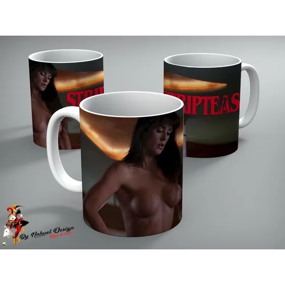 Taza De Ceramica Striptease Demi Moore Hot