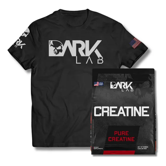 Creatina Pura 1kg + Camiseta Dark Lab 