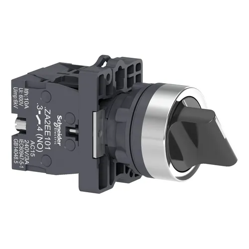Botão Plástico Girar P/destravar 22mm Vm Xb7es542p Schneider