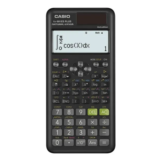 Calculadora Cientifica Casio Fx-991esplus Relojesymas Gris Esplus