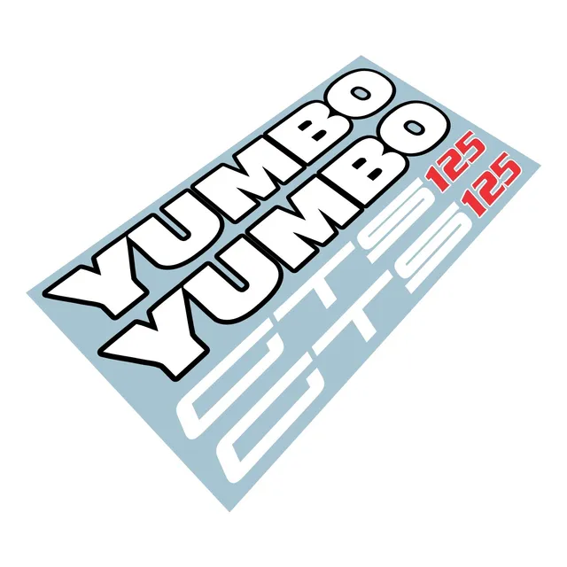 Calcos Stickers Yumbo Gts 125 (año 2010) | Colores Grupo A