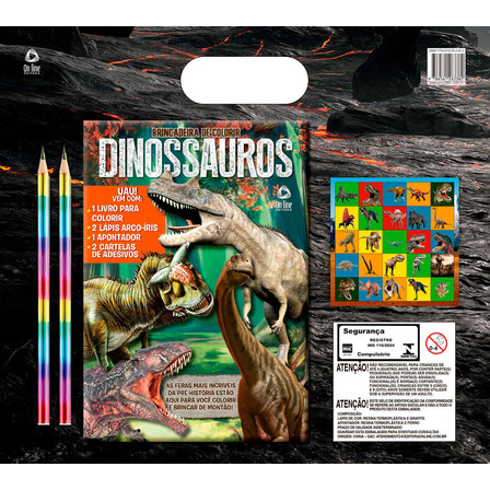 Brincadeira De Colorir -dinossauro Brincadeira De Colorir -dinossauro
