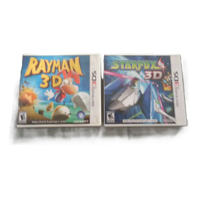 Starfox64- Rayman 3d. Juegos Nitendo 3ds Usados