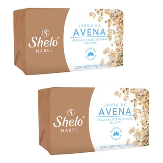 Kit 2 Jabon De Avena Disminuye El Exceso De Grasa Shelo Na Kit 2 Jabon De Avena Disminuye El Exceso De Grasa Shelo Na