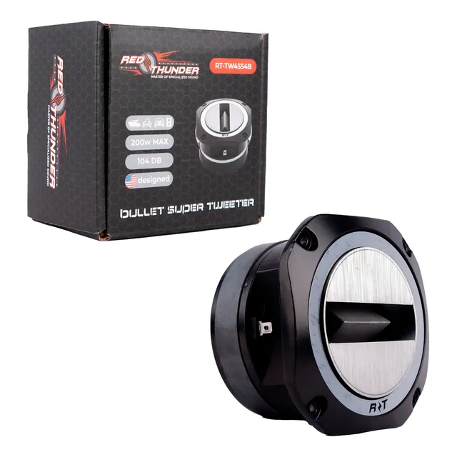 Super Tweeter Red Thunder Competencia Rt-tw4554b Plateado