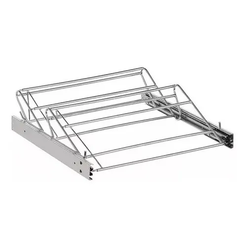 Zapatera Cromada De 40 A 60 Cm Marca Bari