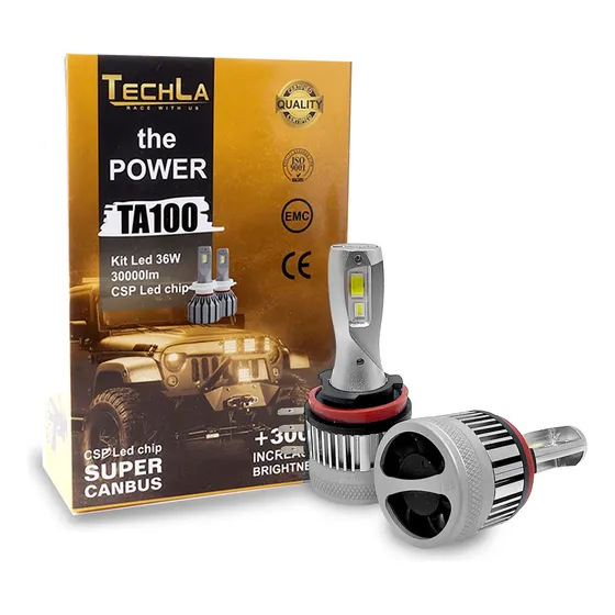 Kit Cree Led Ta100 Techla H15 Canbus Csp 36w 12v Prilight