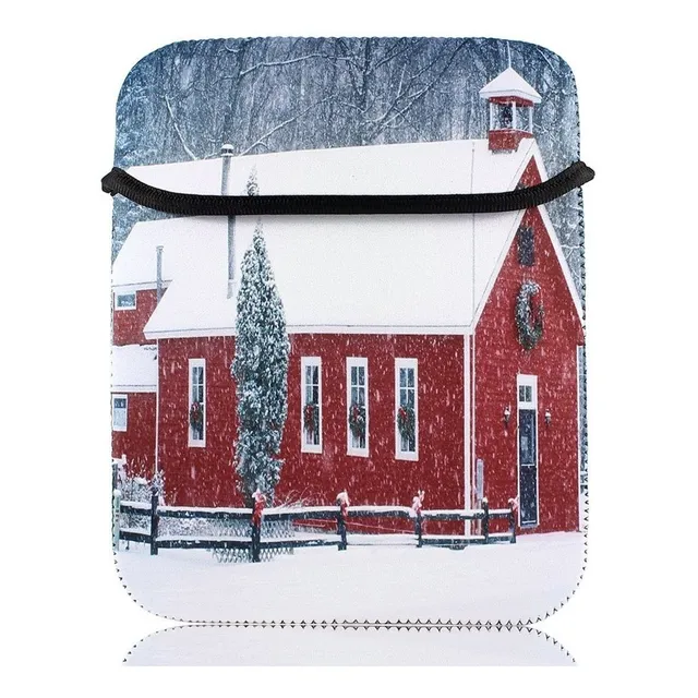 Qtqgoitem 9.7 10  10.1  Tablet Pc Casa Roja Bolsa Manga