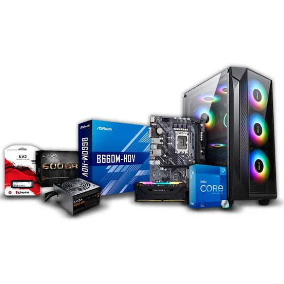 Computadora Gamer Core I7 12ma/m.2 512gb/ 16gb Ram/gpu 12gb