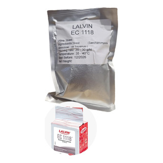 Levadura Lalvin Ec1118 X 100gr - Vino Levadura Lalvin Ec1118 X 100gr - Vino