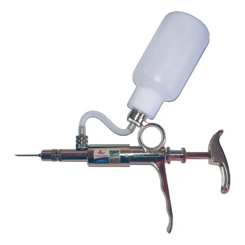 Jeringa Automática Contínua De Acero Inox 5 Ml