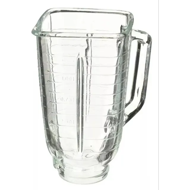Vaso De Vidrio Para Licuadora Oster Clásico Cuadrado 