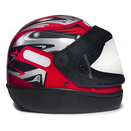 Capacete Para Moto Integral San Marino Taurus Gráfic Vermelho Tamanho 60 Capacete Para Moto Integral San Marino Taurus Gráfic Vermelho Tamanho 60