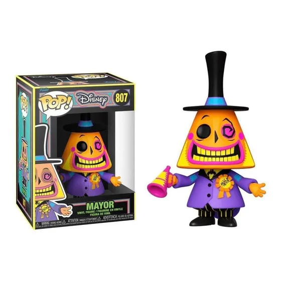 Funko Pop Mayor #807 Blacklight Nightmare Before Christmas