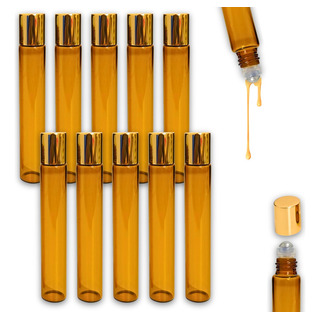 10 Frascos Vidro Ambar Rollon 10ml Ăleo Essencial Anti Uv Nf 10 Frascos Vidro Ambar Rollon 10ml Ăleo Essencial Anti Uv Nf