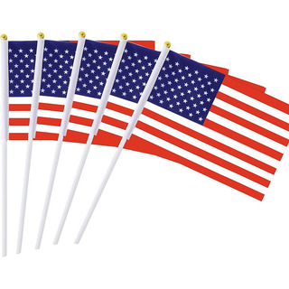 50 Piezas Mini De Mano Bandera De Usa Bandera Estadounidense 50 Piezas Mini De Mano Bandera De Usa Bandera Estadounidense