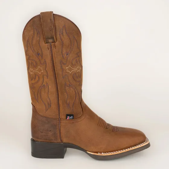 Bota Justin Boots Vaquera 5531 Rodeo Crazy Cobre Hombre
