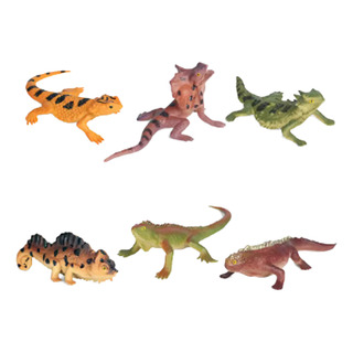 6 Mini Lagarto Reptil De Sangre Fría Broma O Proyecto 6 Mini Lagarto Reptil De Sangre Fría Broma O Proyecto