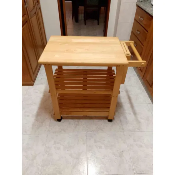 Mesa Parrillera De Madera De Pino