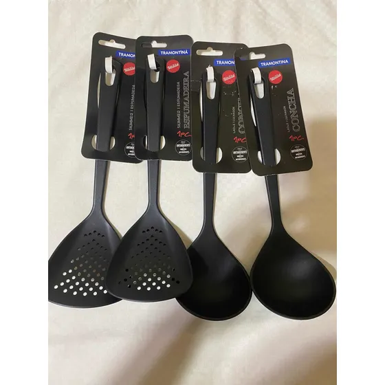 Utensilios Tramontina Cucharón Y Escurridor. Nuevos