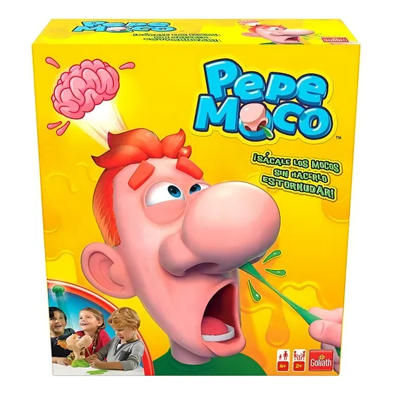Pepe Moco Goliath Juego Mesa Infantil Que No Estornude Slime