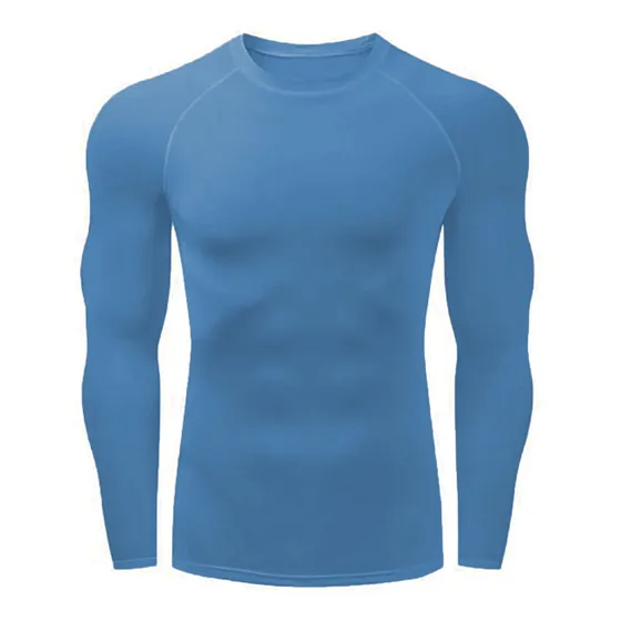 Remera Running Manga Larga Hombre Super Liviana Microfibra