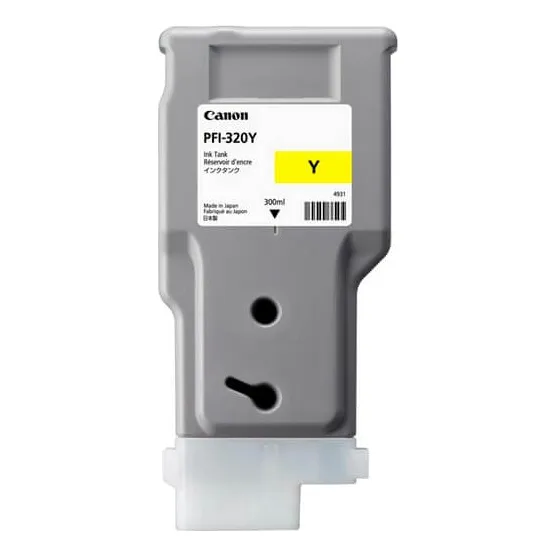 Tinta Amarilla 300ml (pfi-320y) Para Canon Imageprograf