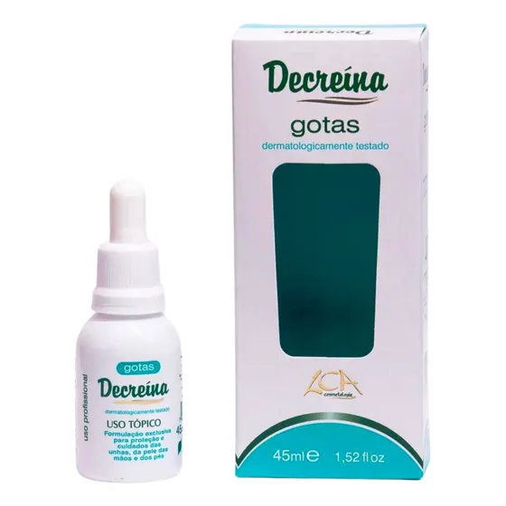 Antifungico antimicótico para Unhas em gotas Decreina 45ml